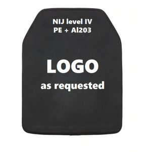 لوح مقذوف من المستوى الرابع (PE + Al203) معتمد من NIJ .06